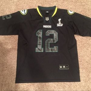 Rodgers limited edition Super Bowl XLV Jersey